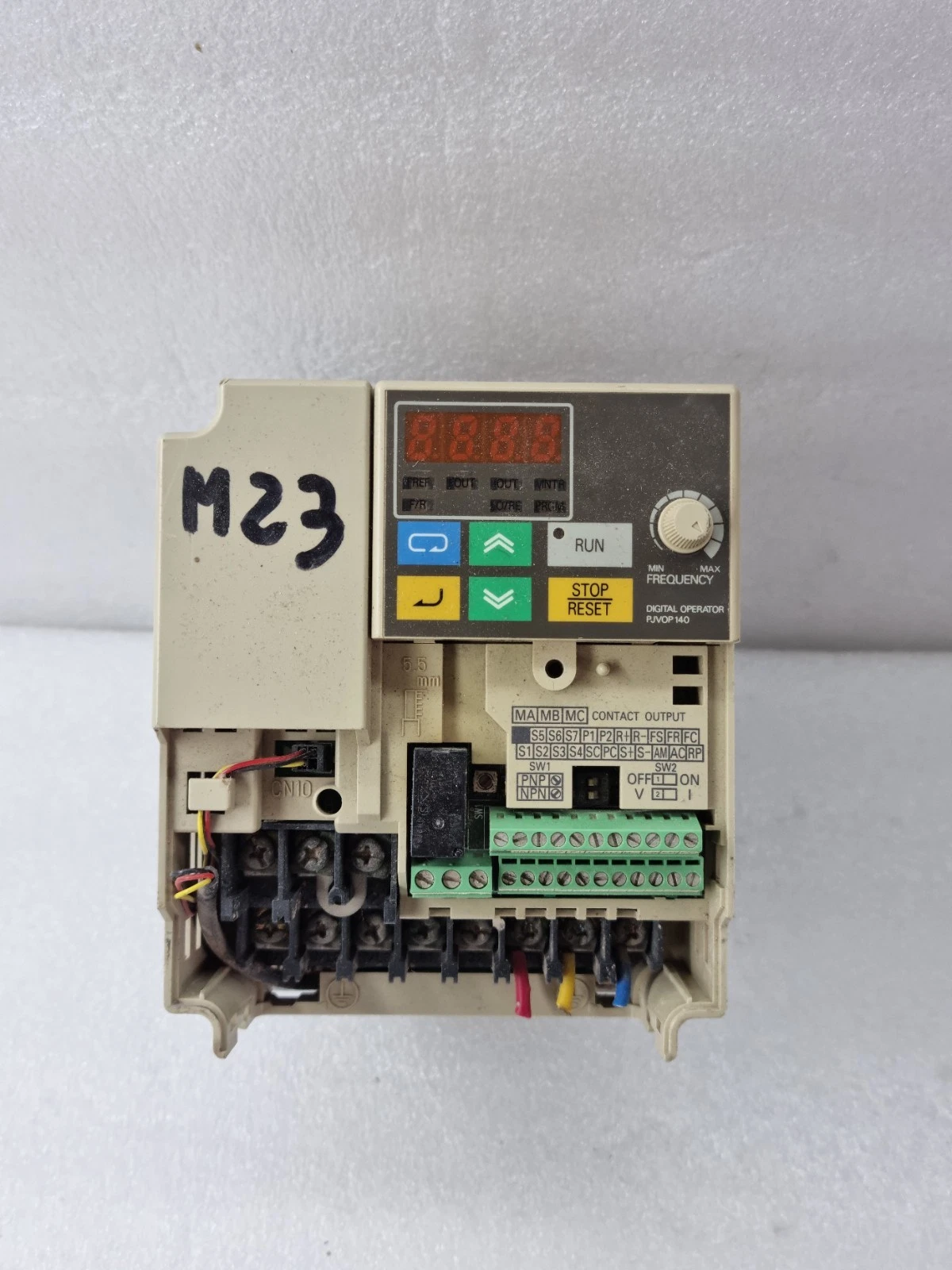 OMRON 3G3MV-A2015 INVERTER 3PH 3kVA 200-230VAC (USED CONDITION)
